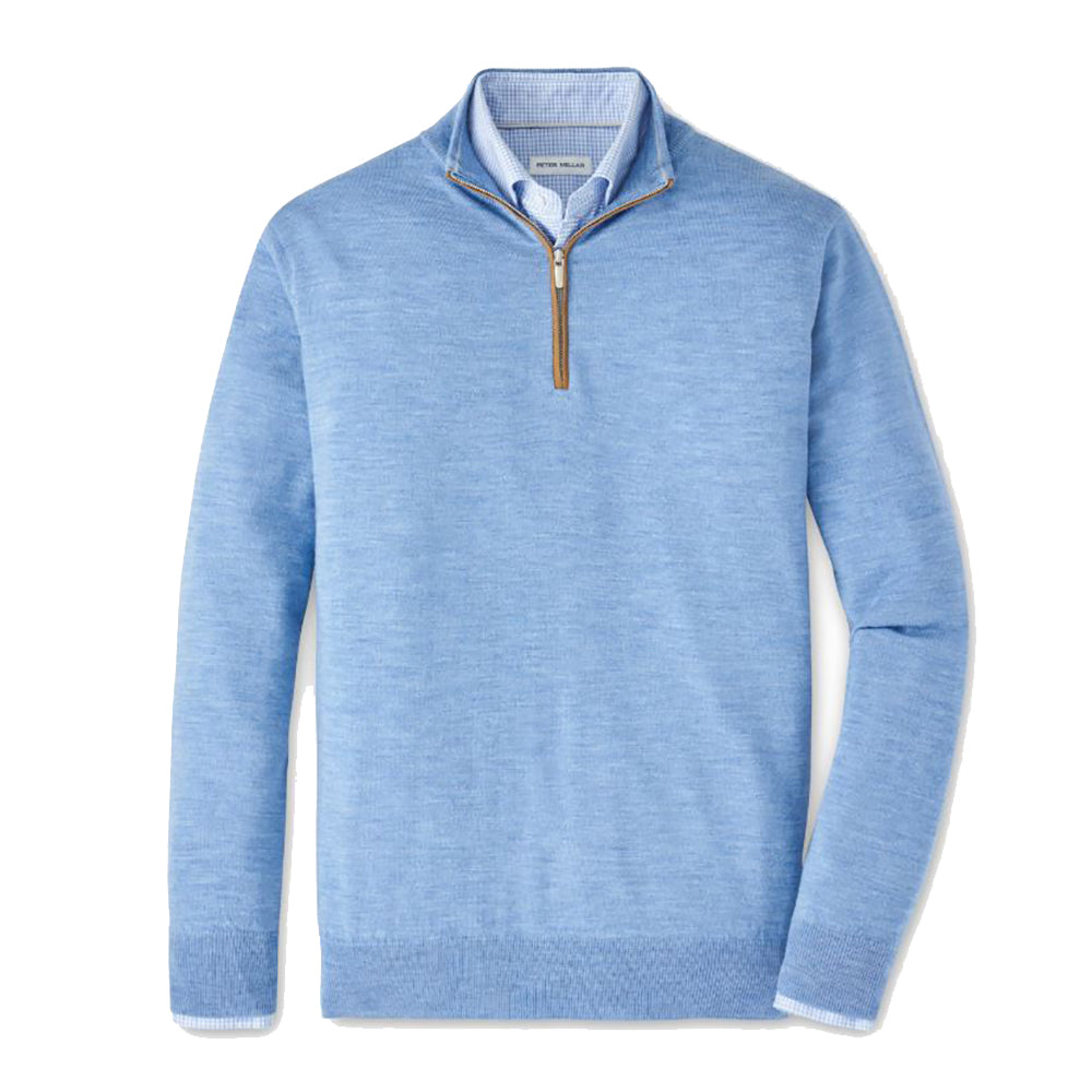 Autumn Crest Suede Trim Quarter-Zip