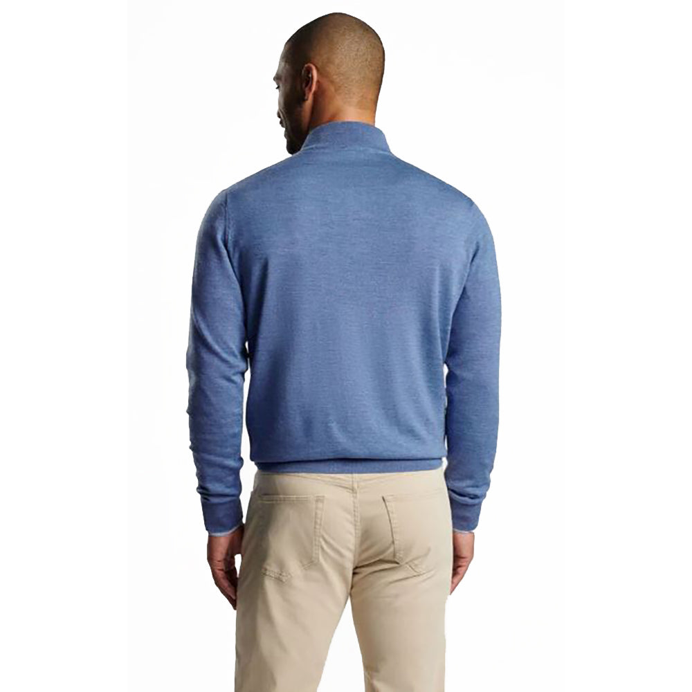 Autumn Crest Suede Trim Quarter Zip