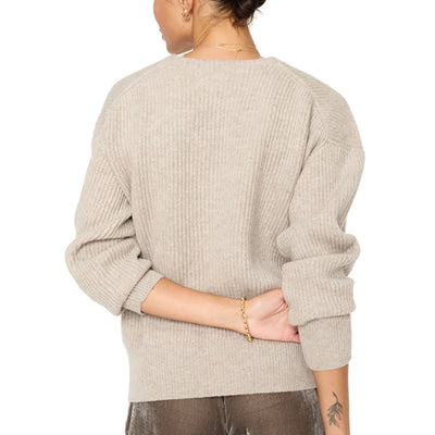 Ava Lace Vee Sweater