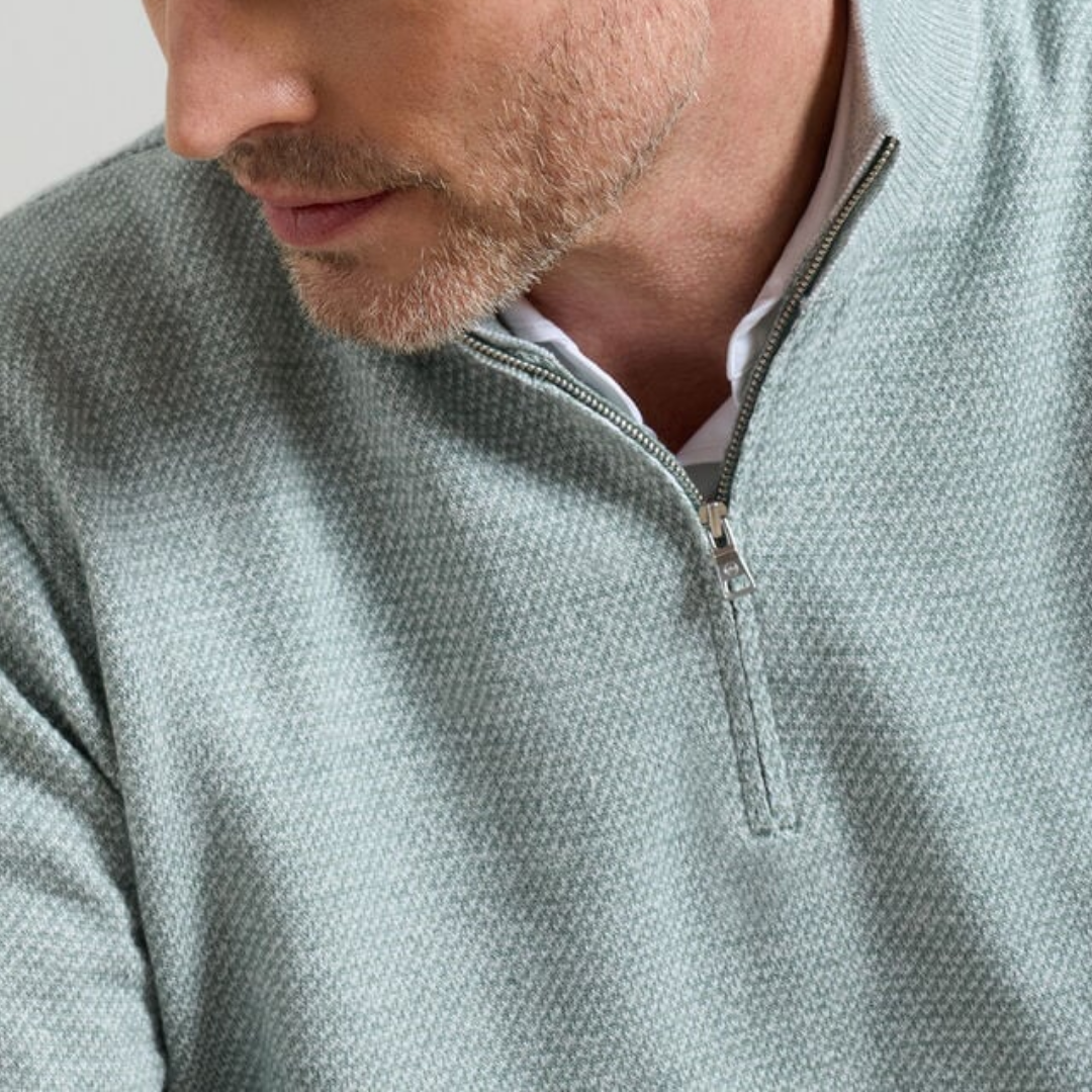 Barlow Quarter-Zip Sweater
