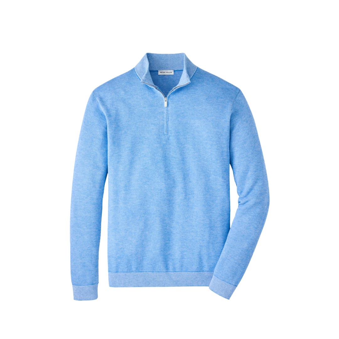 Coolspun Lite Birdseye Quarter Zip Sweater