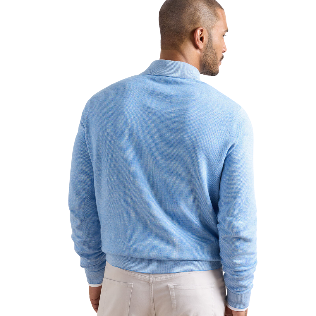 Coolspun Lite Birdseye Quarter Zip Sweater