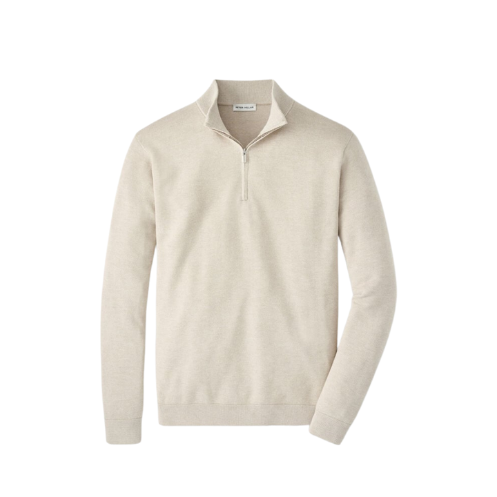Coolspun Lite Birdseye Quarter Zip Sweater