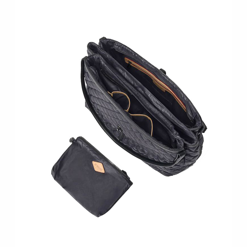 Astor East West Tote - Black