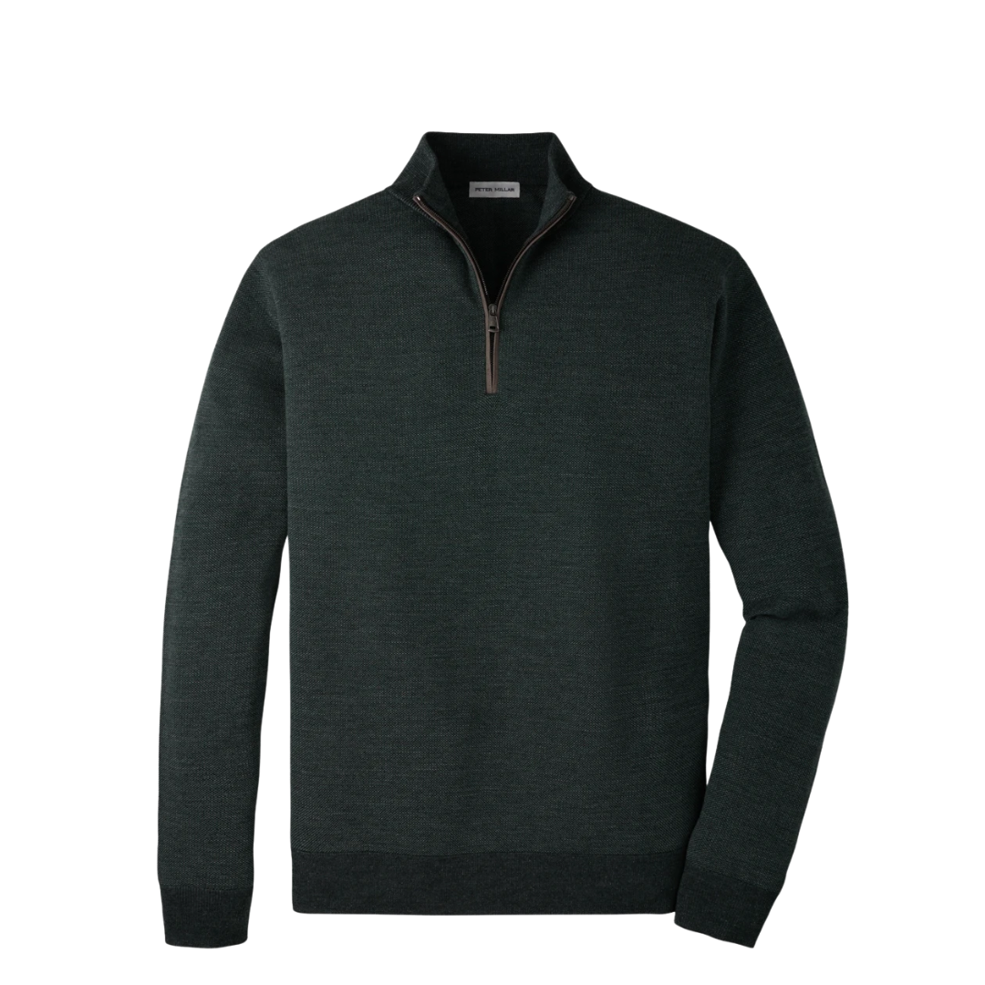 Blair Birdseye Quarter-Zip Sweater