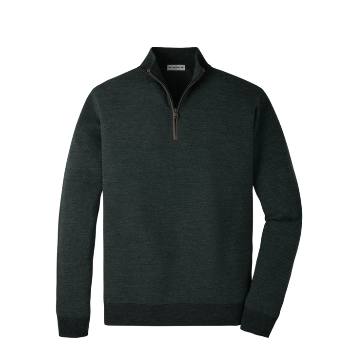 Blair Birdseye Quarter-Zip Sweater