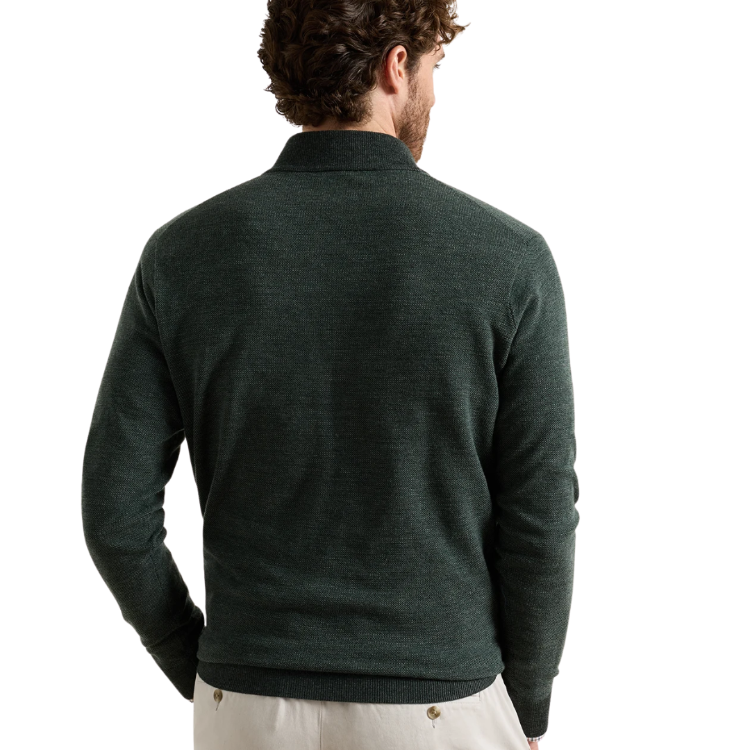 Blair Birdseye Quarter-Zip Sweater