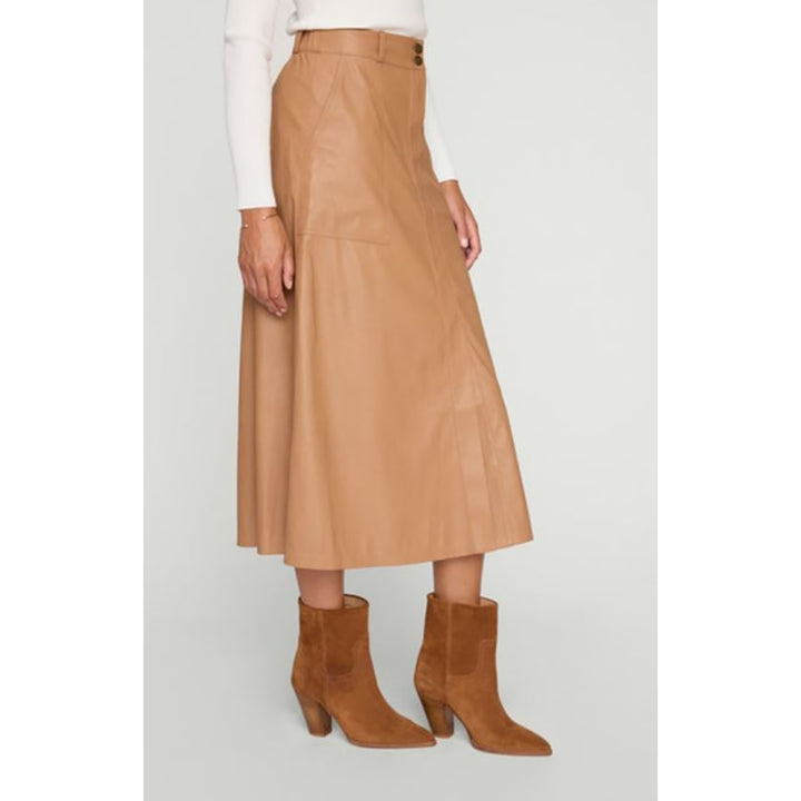 Mica Vegan Leather Skirt