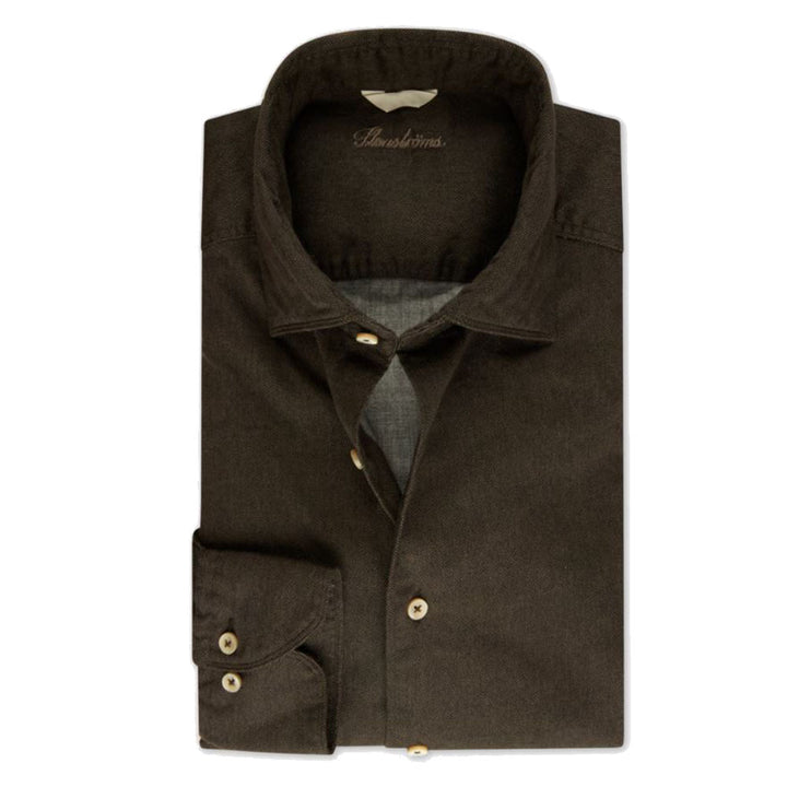 Brown Oxford Shirt