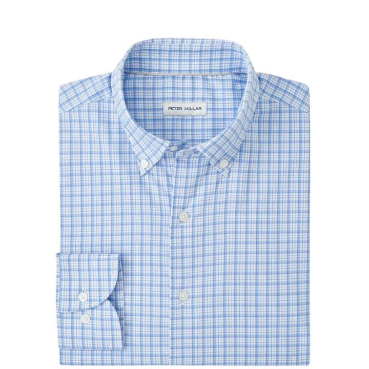 Calvin Crown Lite Cotton-Stretch Sport Shirt