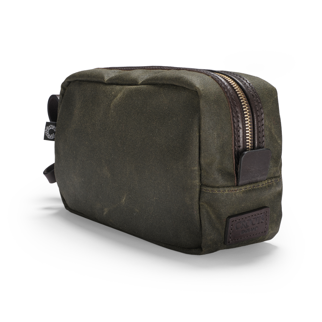 Light Waxed Washbag