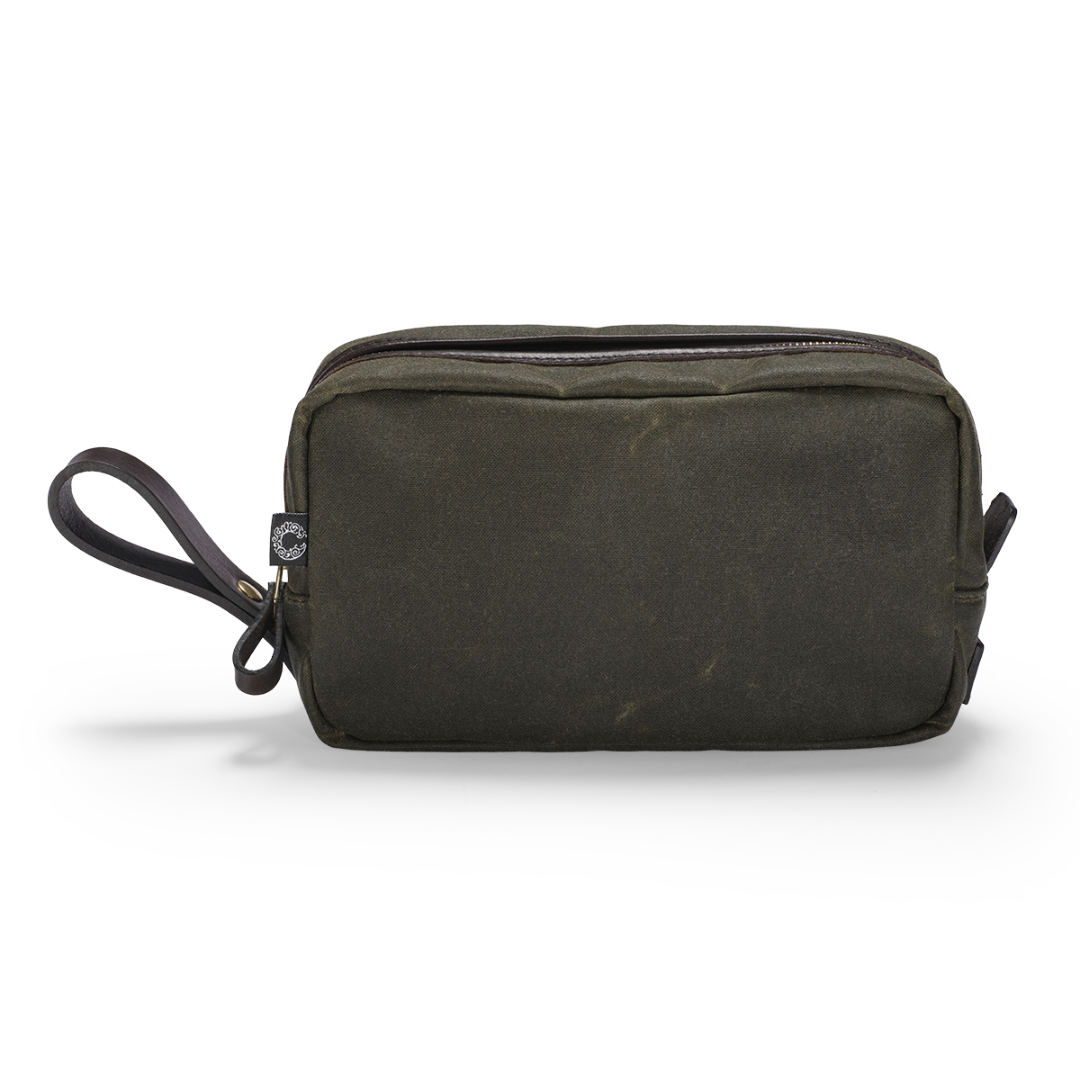 Light Waxed Washbag