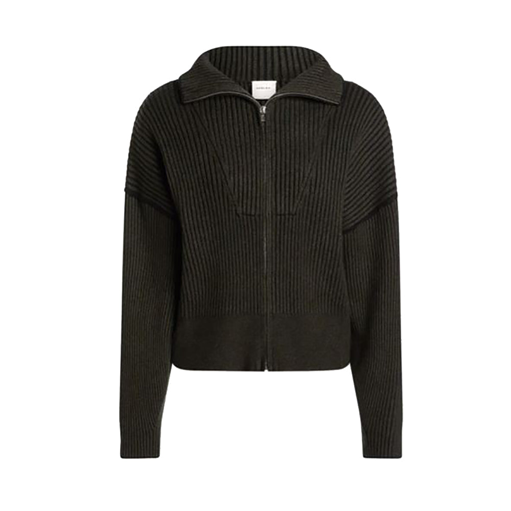 Carmen Zip Rib Knit