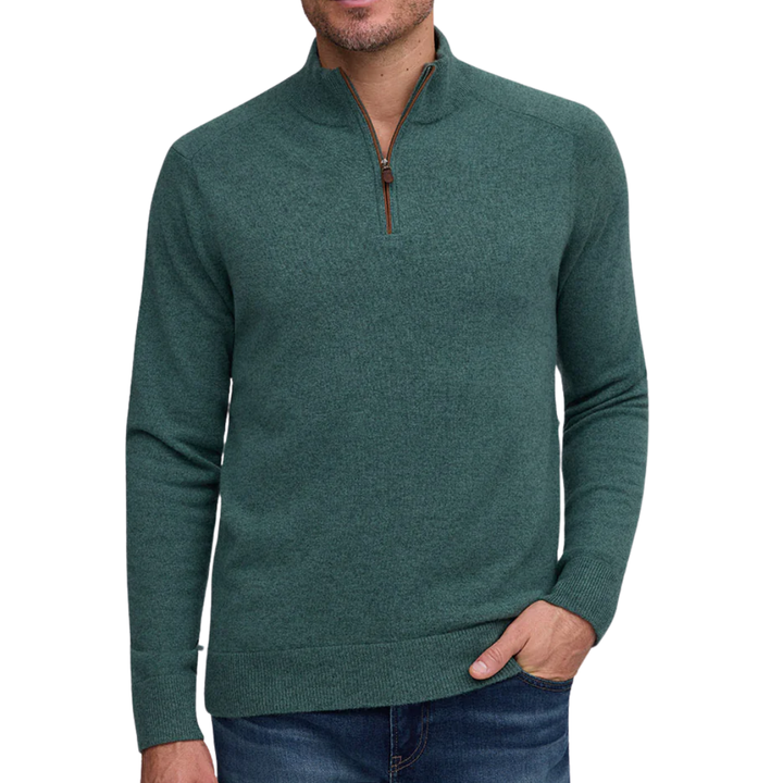 Cashmere Suede 1/4-Zip