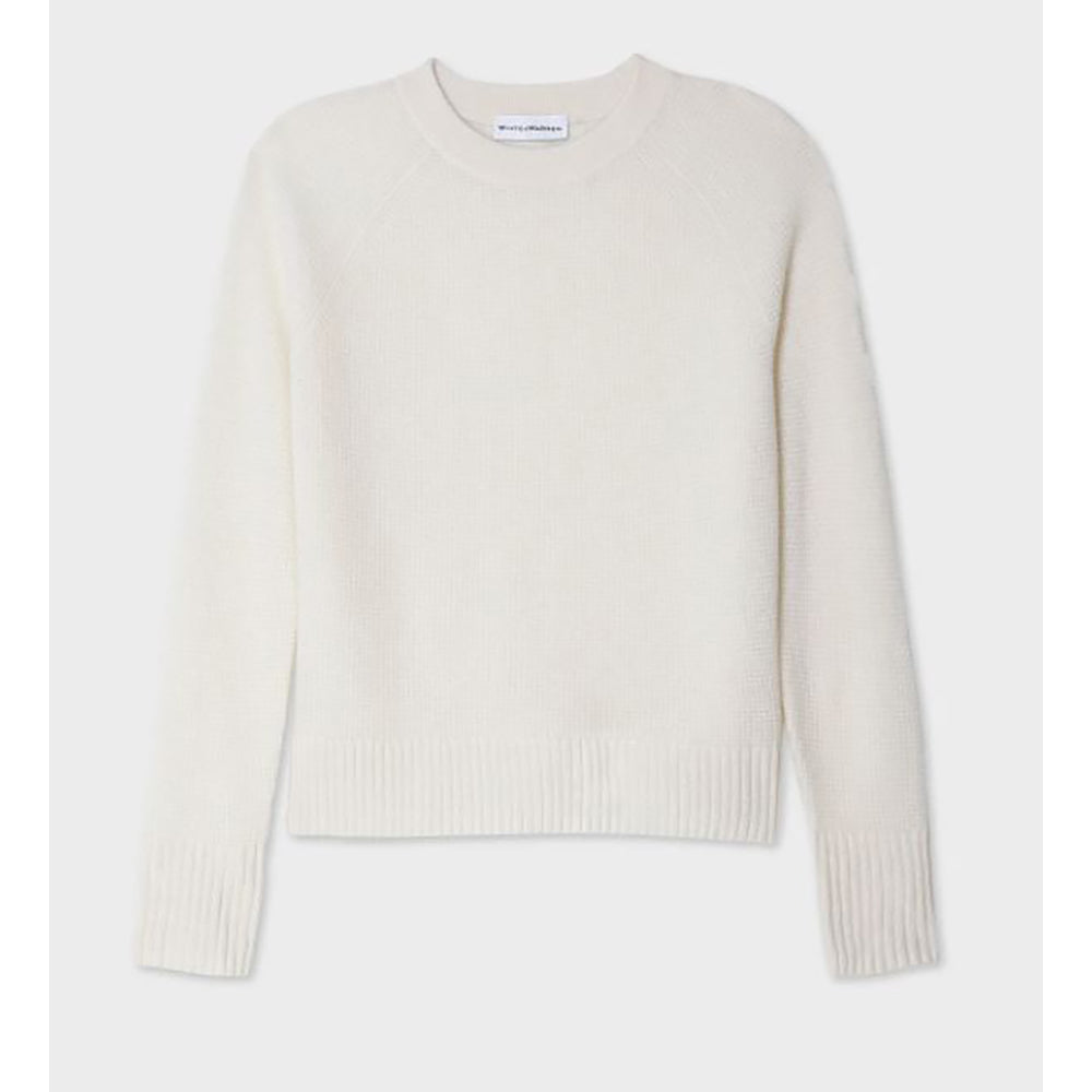 Cashmere Waffle Sweatshirt