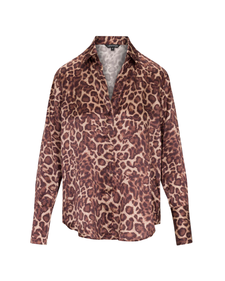 Catherine Gee Daria French Cuff Silk Blouse