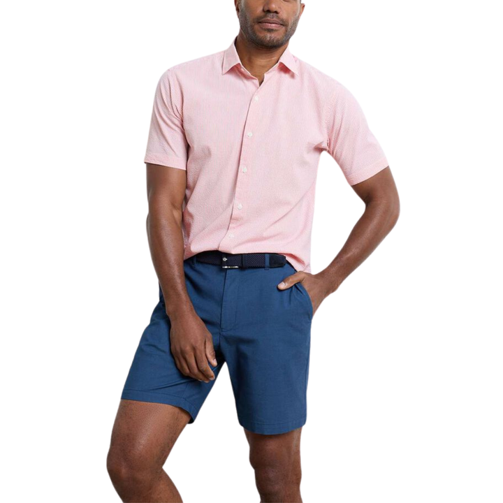 Coastal Stripe Cotton Lyocell Sport Shirt