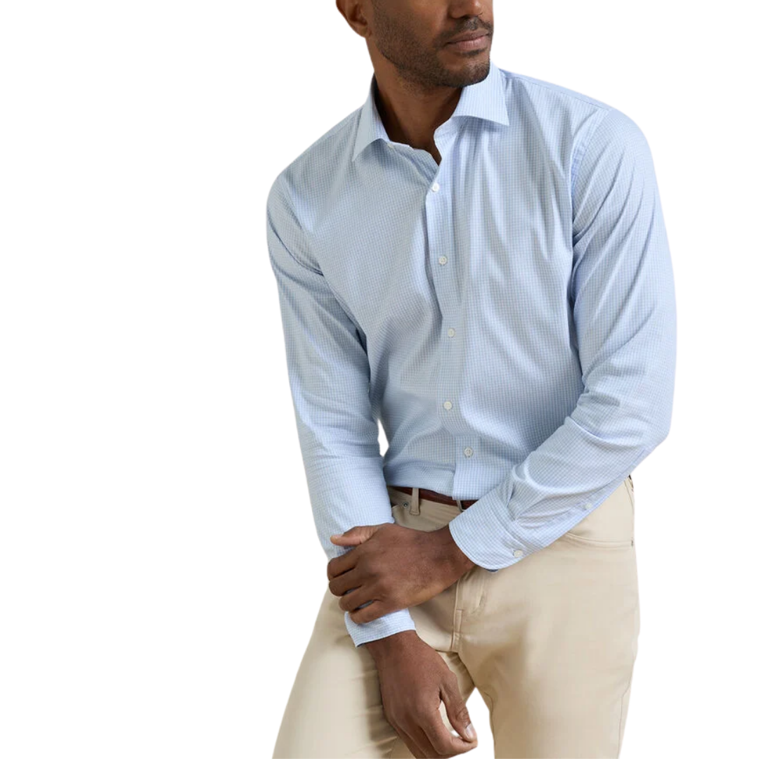 Conway Crown Lite Cotton-Stretch Sport Shirt