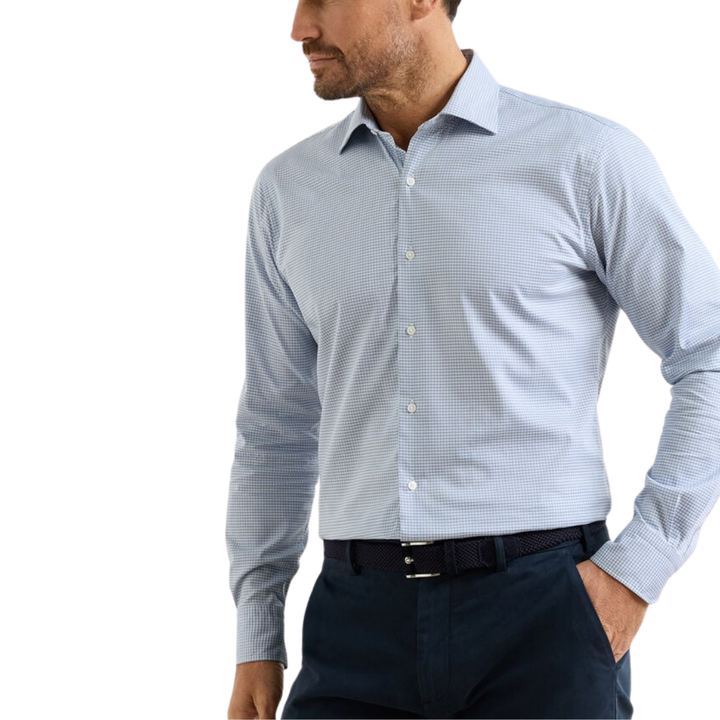 Conway Crown Lite Cotton-Stretch Sport Shirt