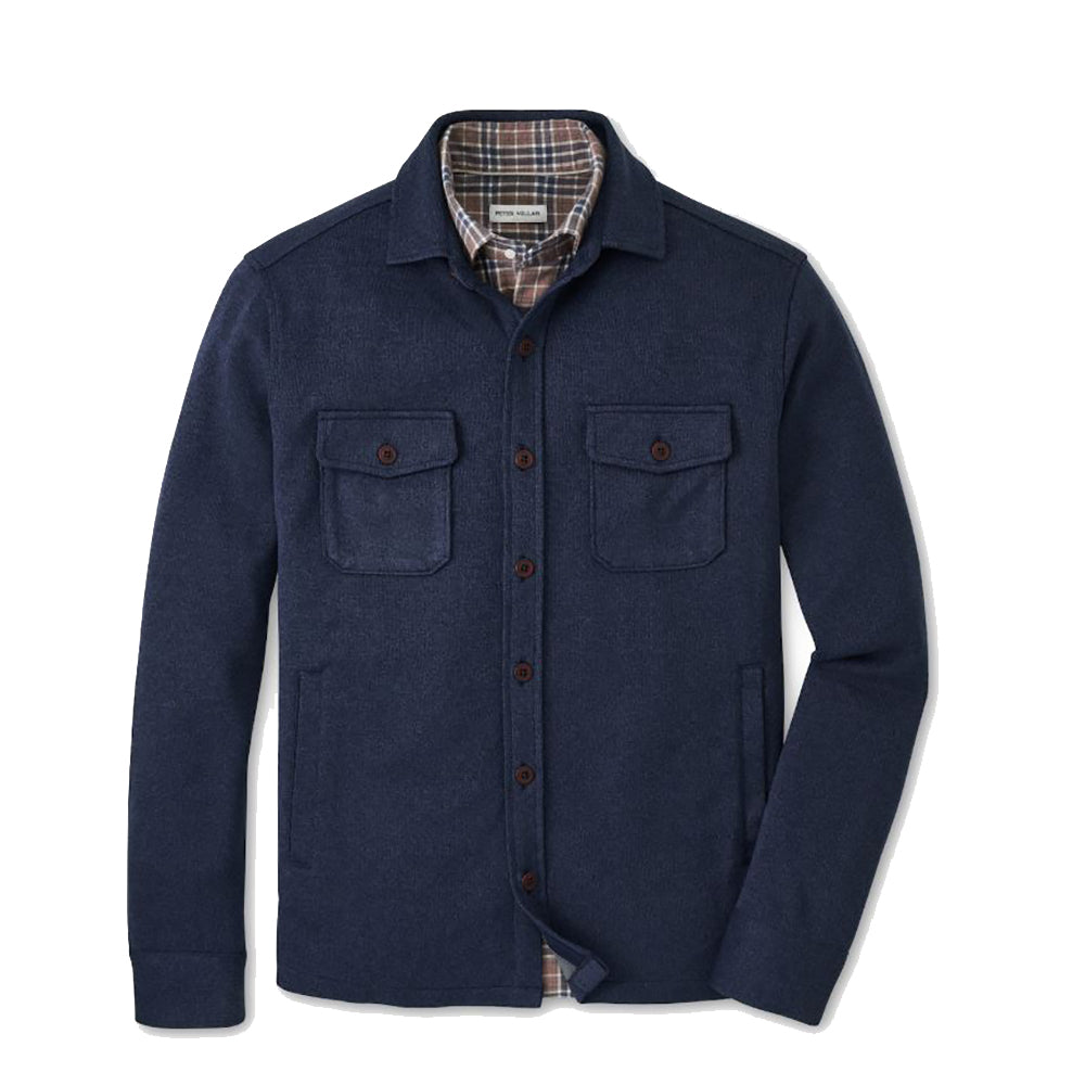 Crown Sweater Fleece Shirt Jacket