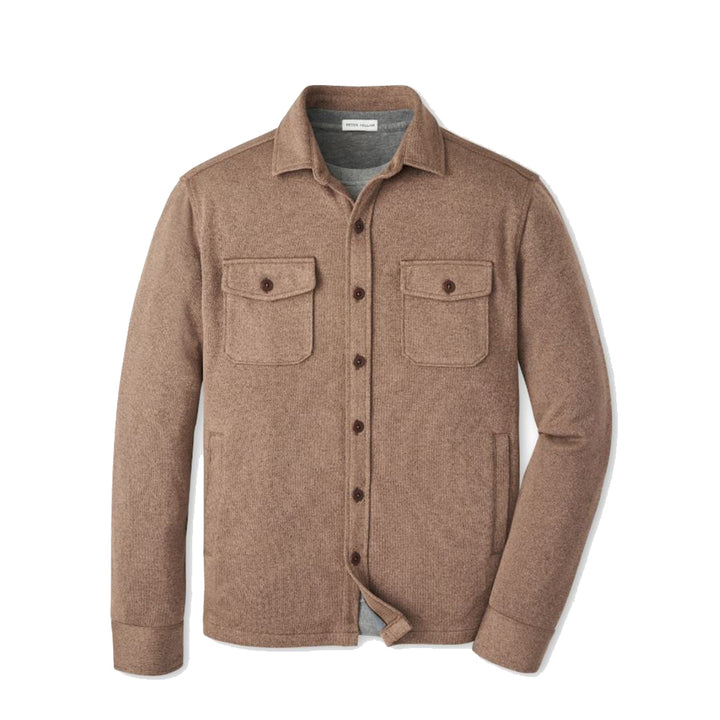 Crown Sweater Fleece Shirt Jacket