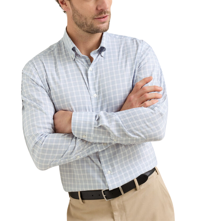 Douglas Crown Lite Cotton-Stretch Sport Shirt