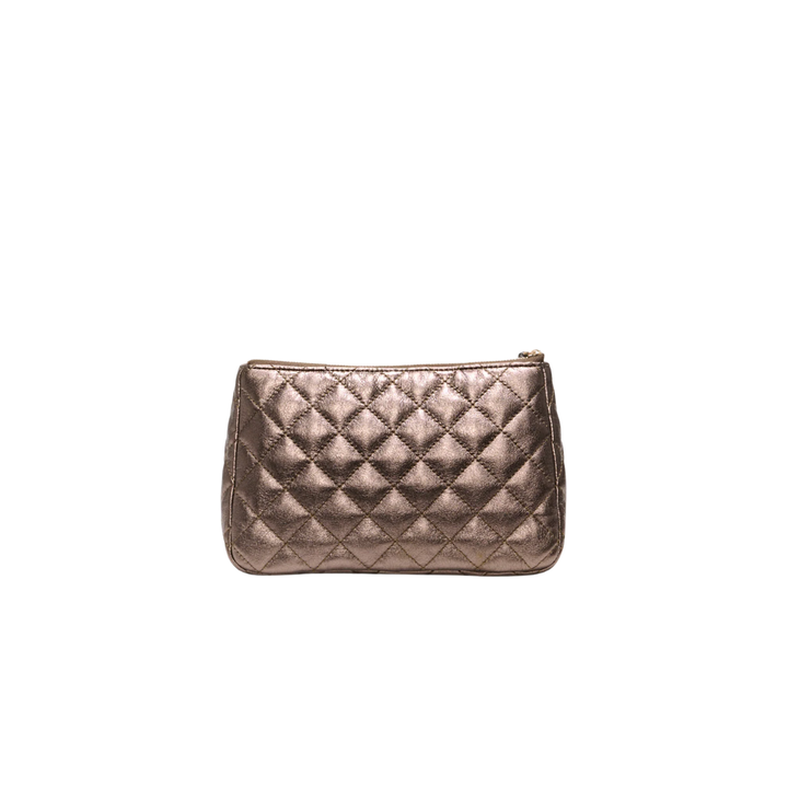 Leather Medium Luna Cosmetic Bag