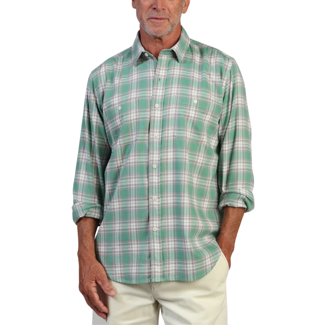 Feather-Weight Stretch Beach Flannel