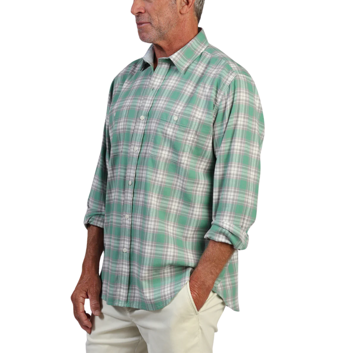Feather-Weight Stretch Beach Flannel