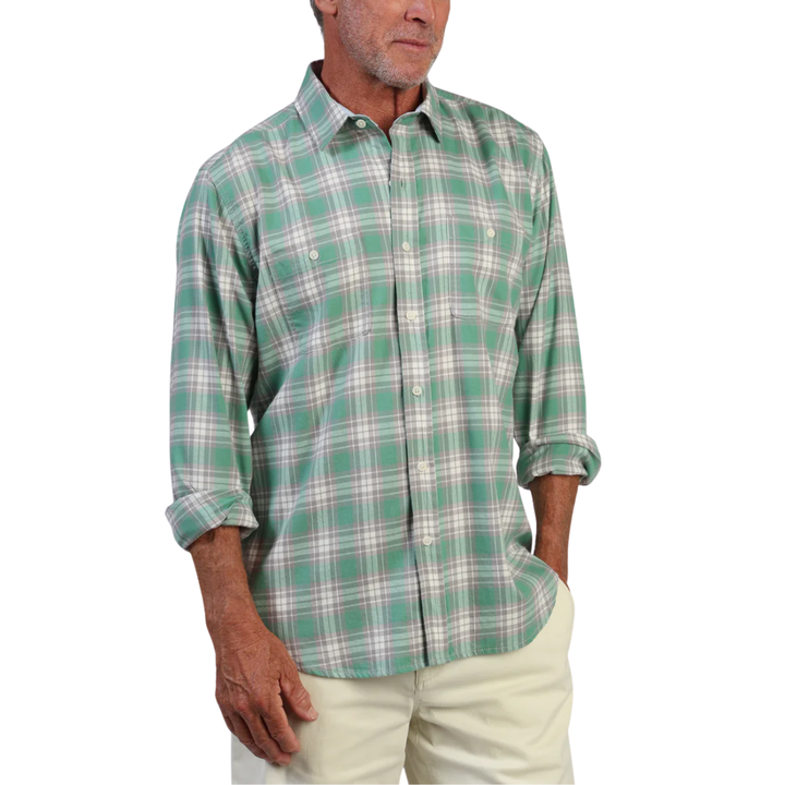Feather-Weight Stretch Beach Flannel