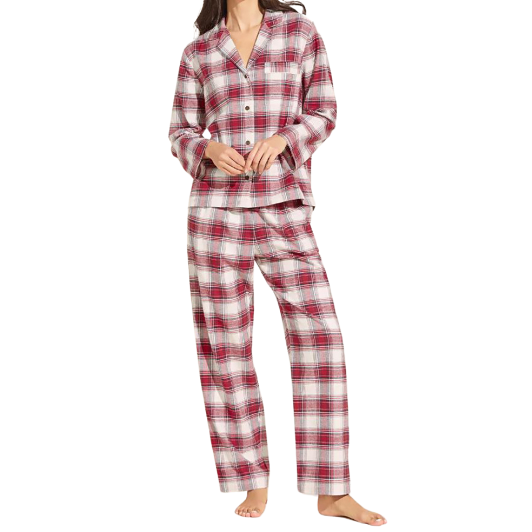 Flannel Long Pj Set