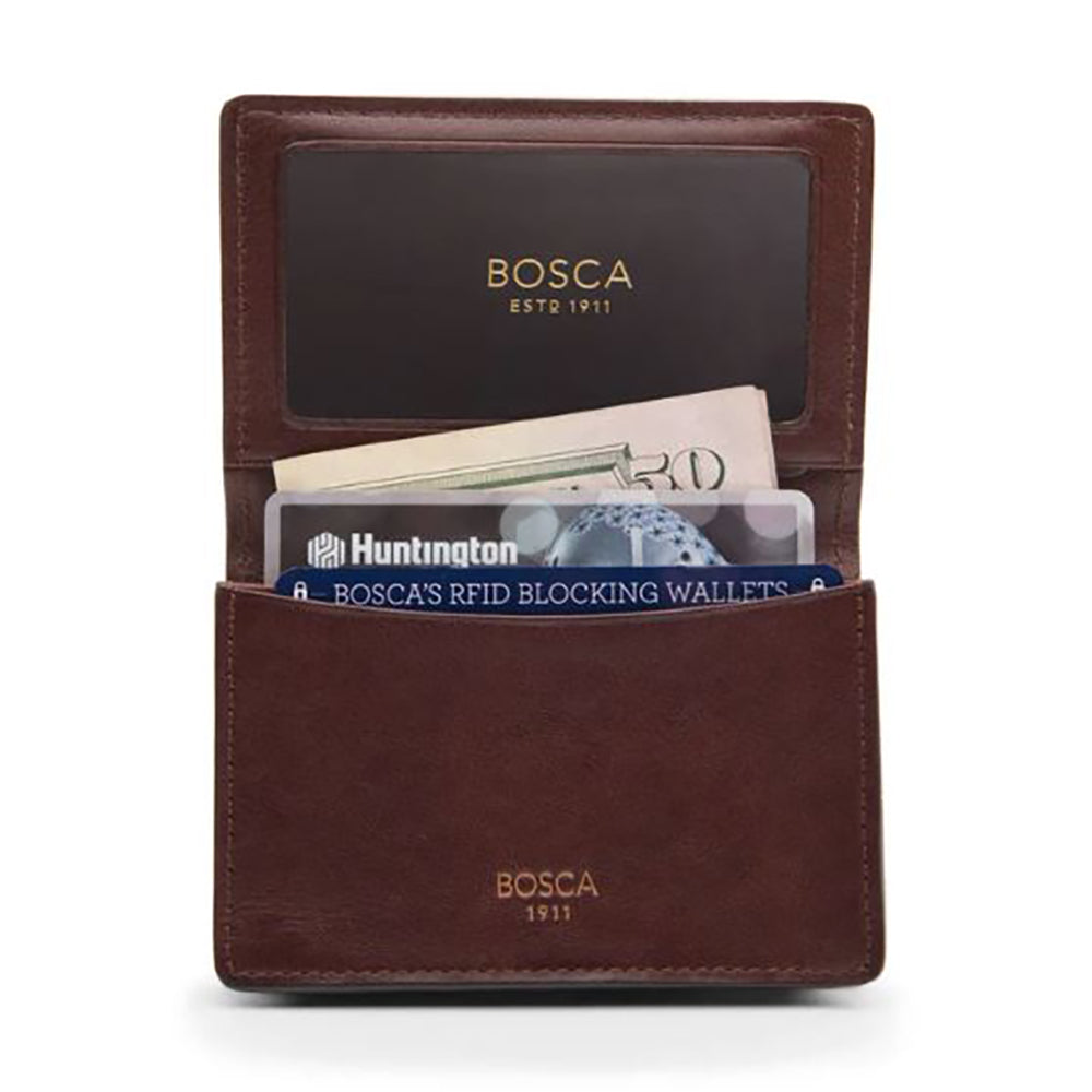 Dolce Full Gusset, 2 PKT Card Case Brown