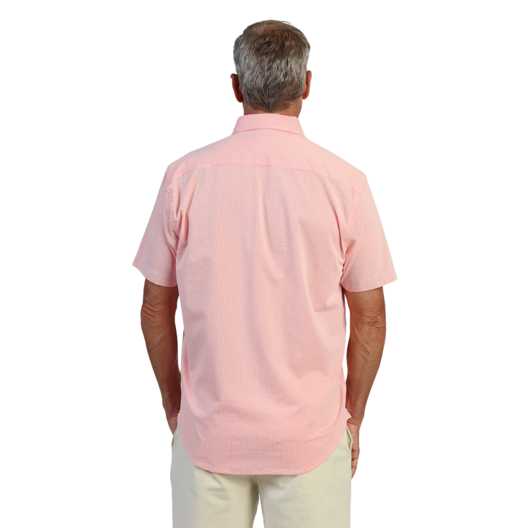 Stretch Knit Seersucker Shirt