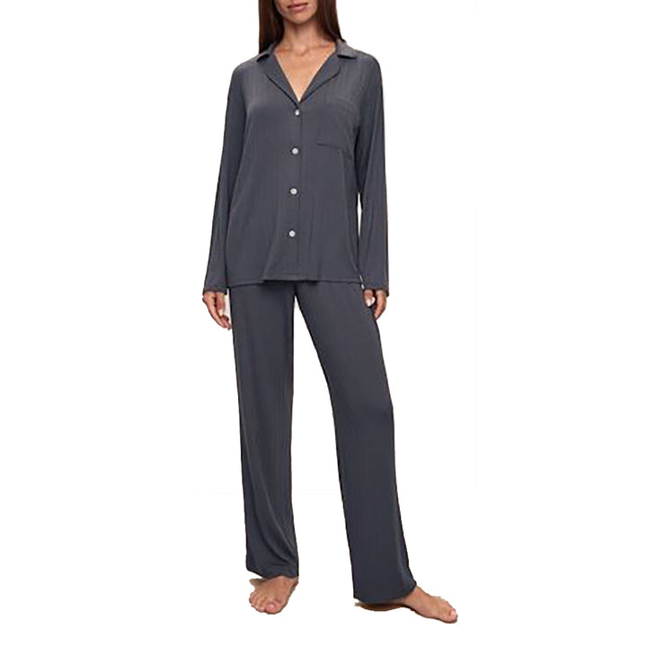 Eberjey Gisele Rib Long PJ Set