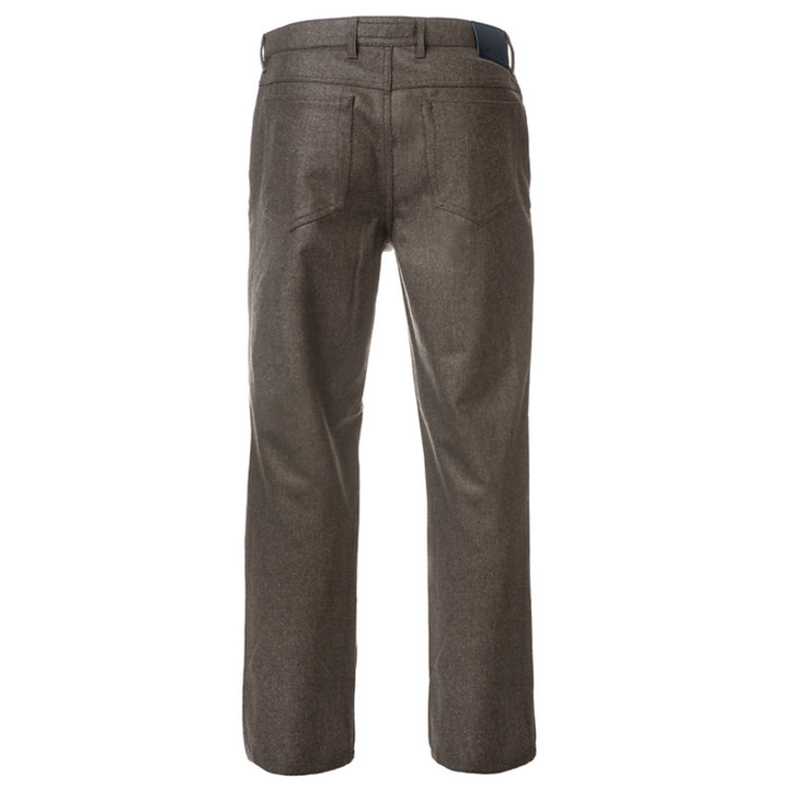 Dean Flannel Pant - Taupe