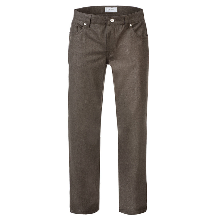 Dean Flannel Pant - Taupe