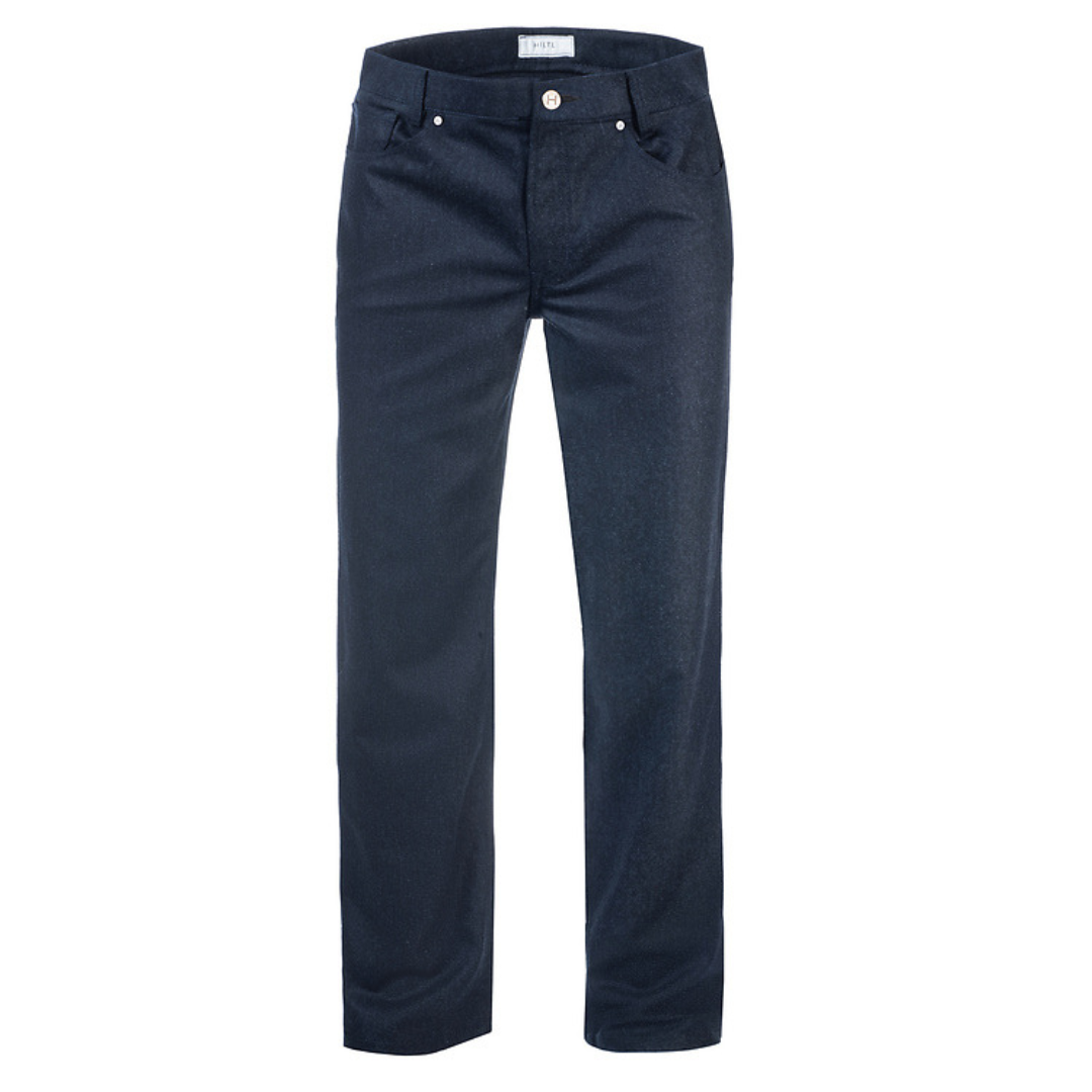 Dean Flannel Pant - Navy