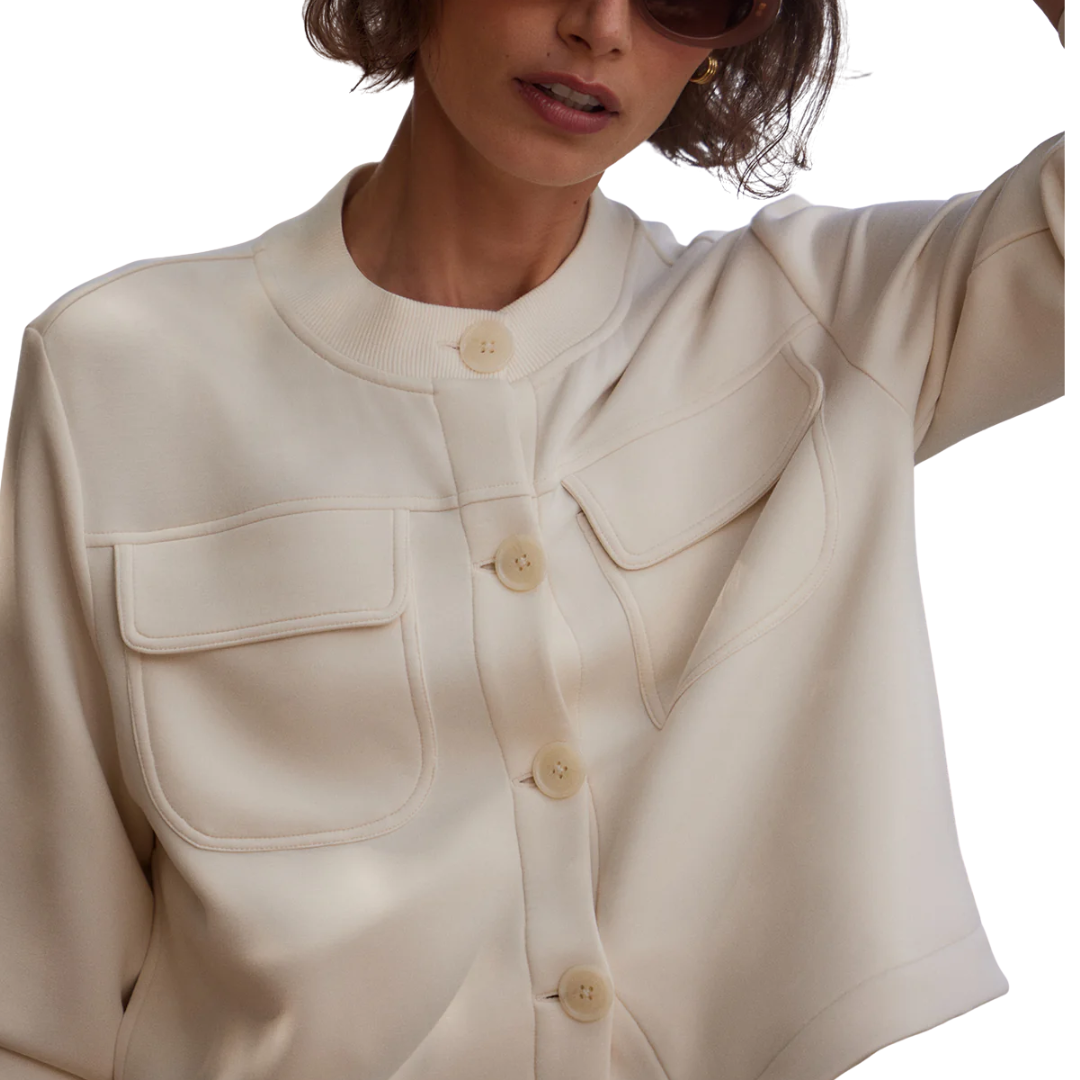 Varley Hartwell Button Sweat