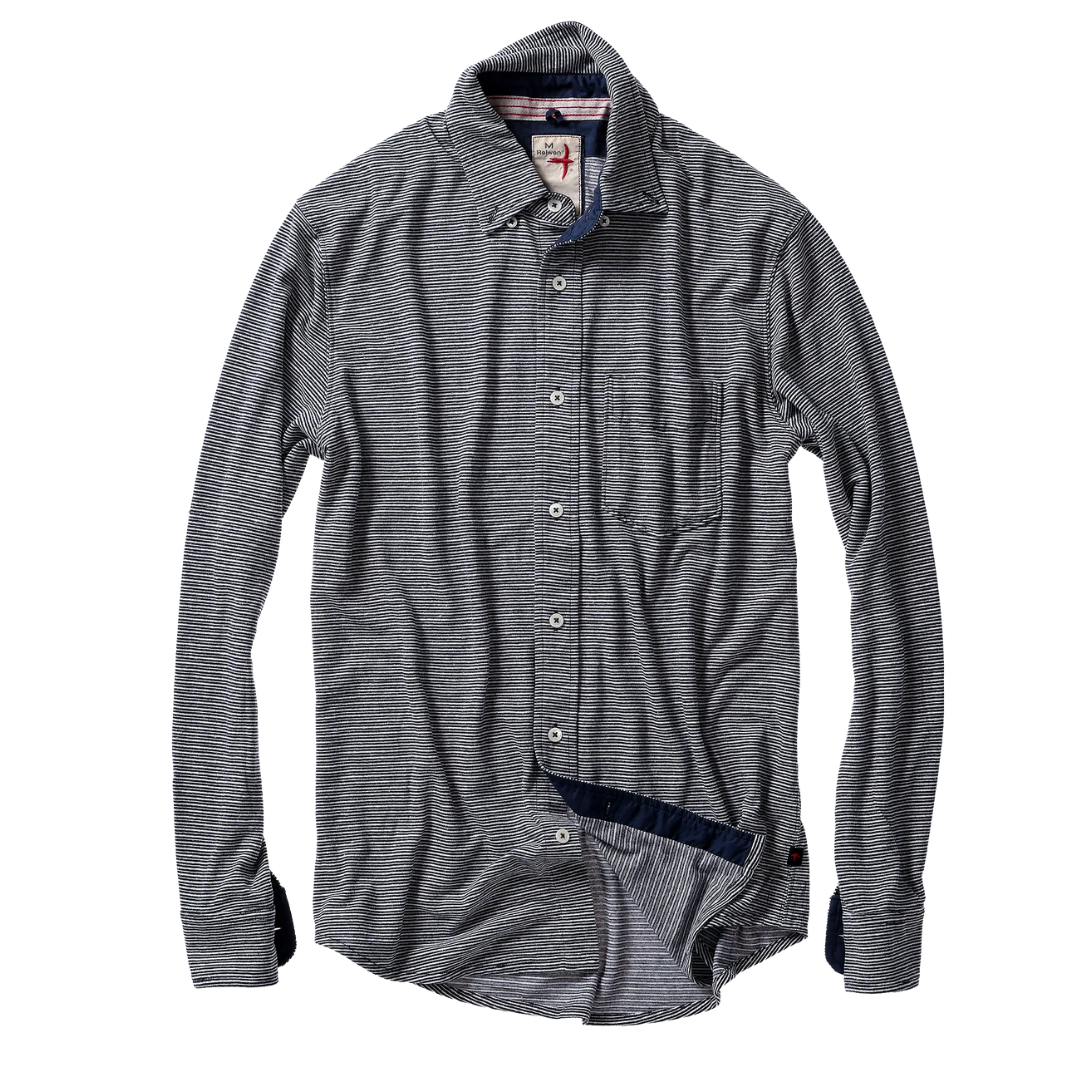 Hemp Strip Buttondown