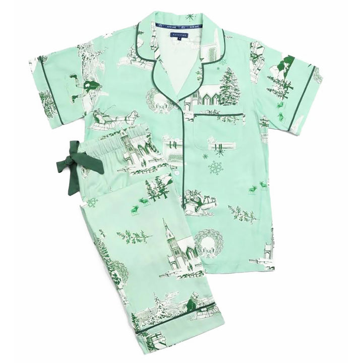 Holiday Toile Pajama Pant Set