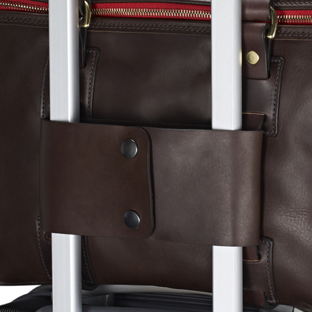 Leather Roller Luggage Strap