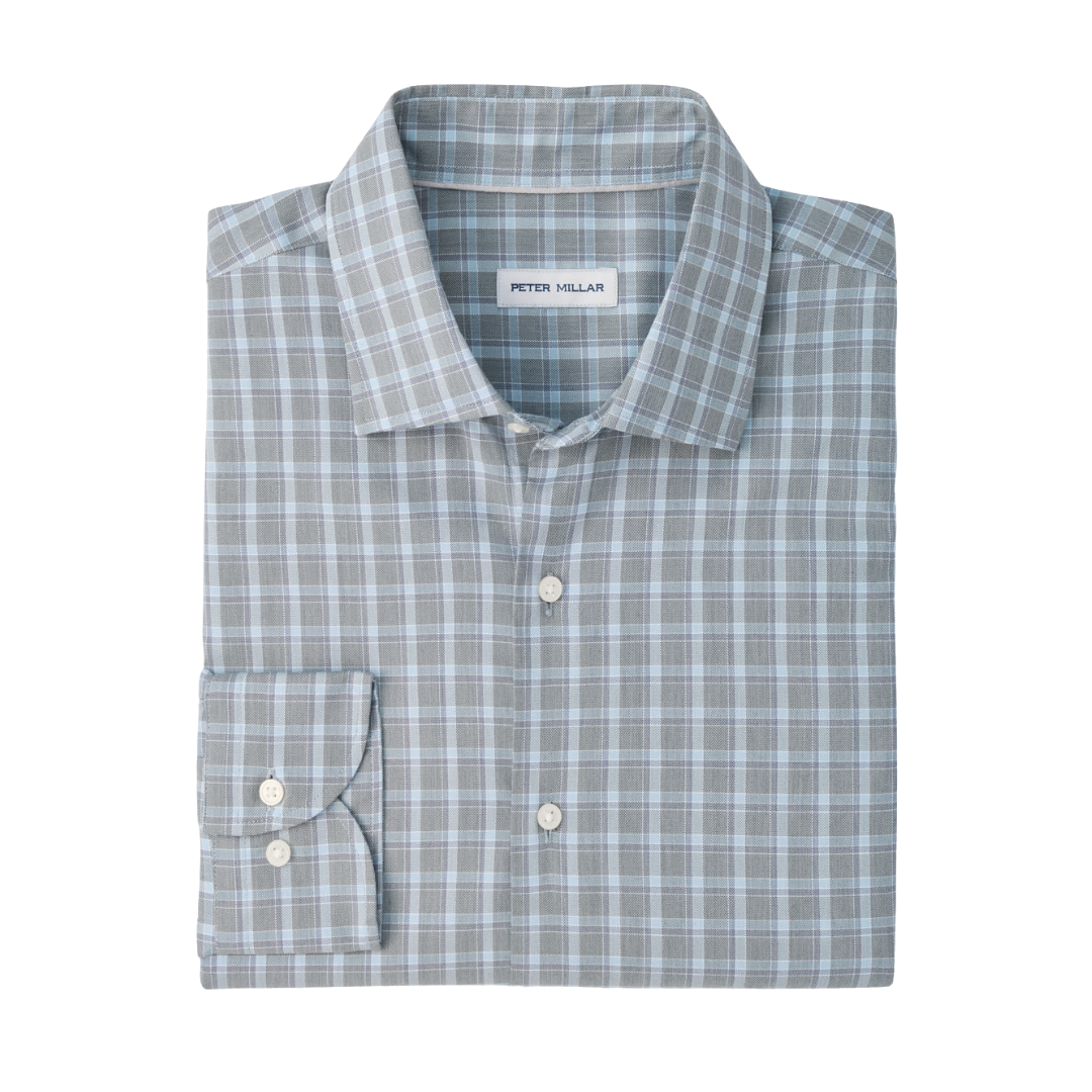 Lincoln Crown Lite Cotton-Stretch Sport Shirt