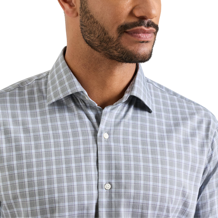 Lincoln Crown Lite Cotton-Stretch Sport Shirt