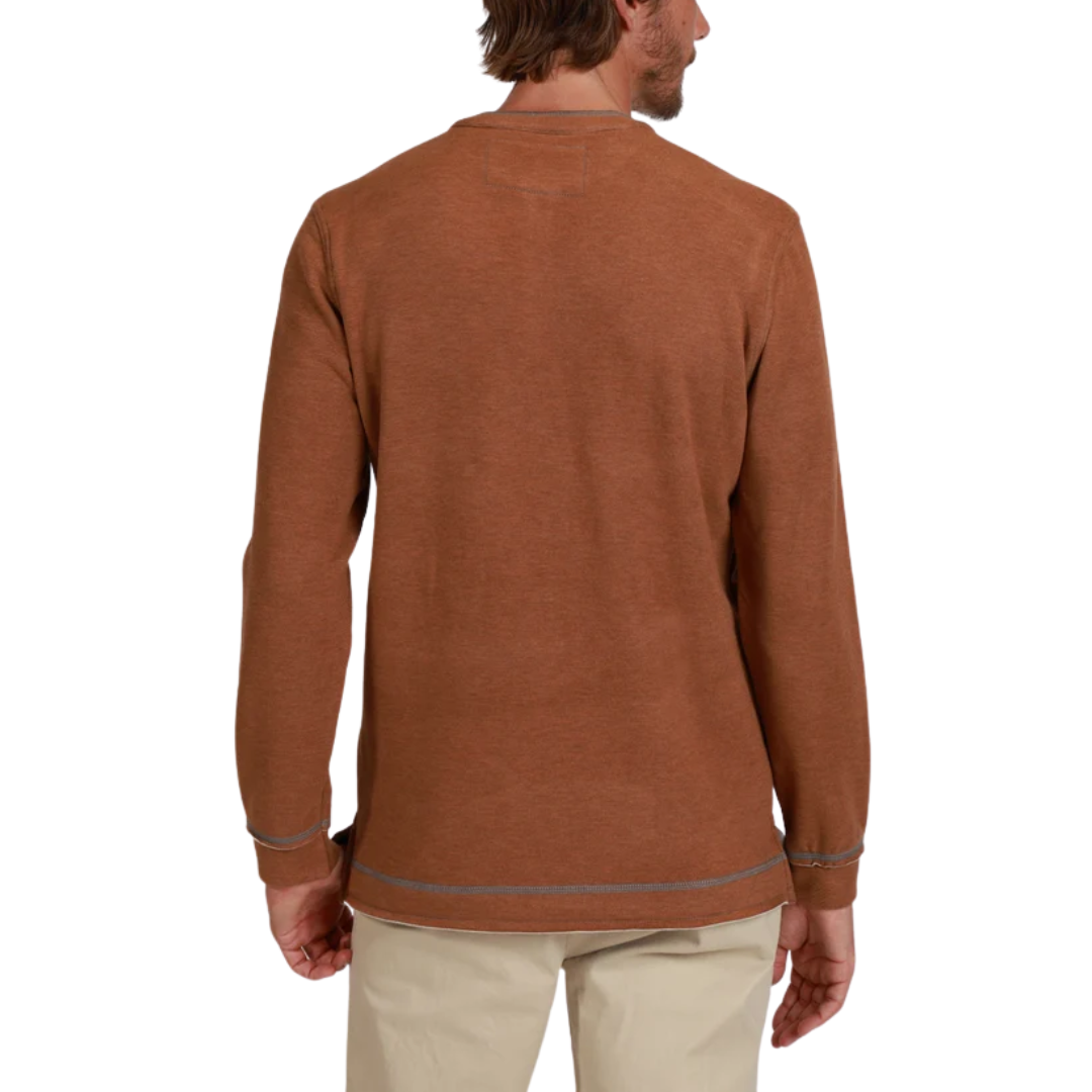 Sweater Knit Henley