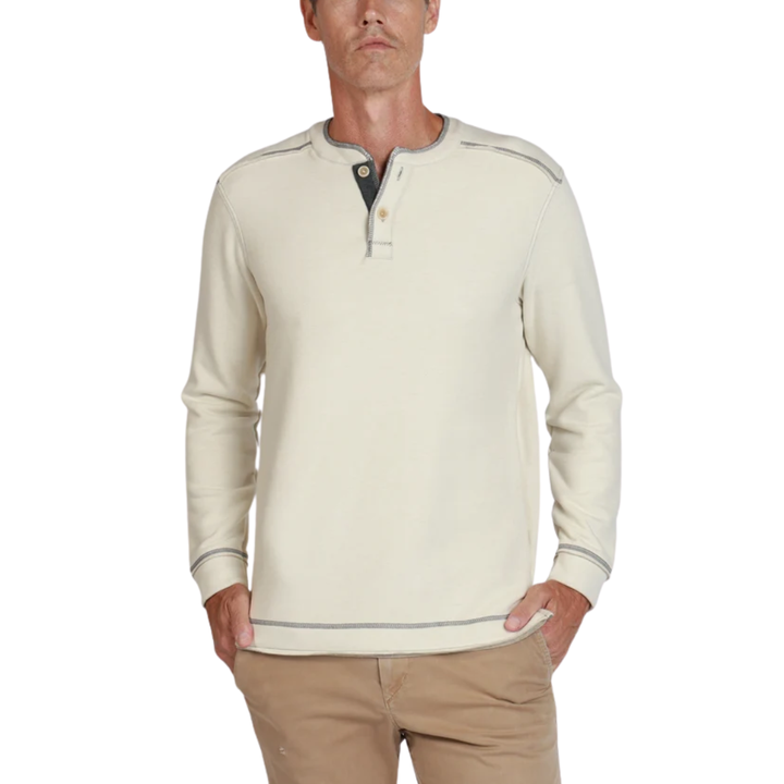 Sweater Knit Henley