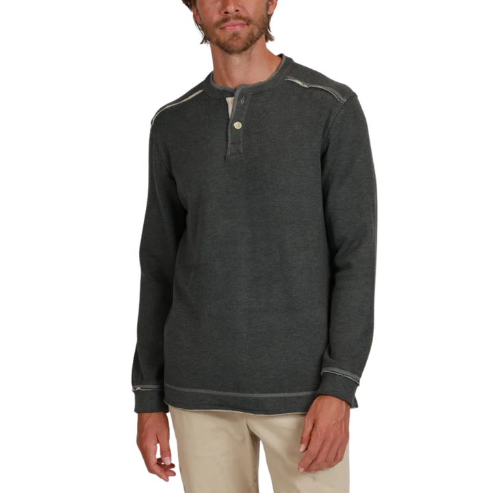 Sweater Knit Henley