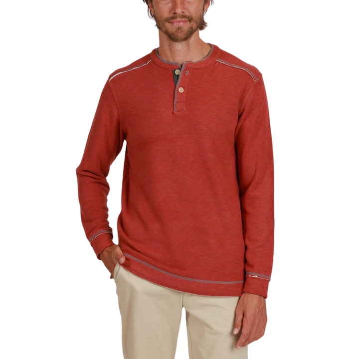 Sweater Knit Henley