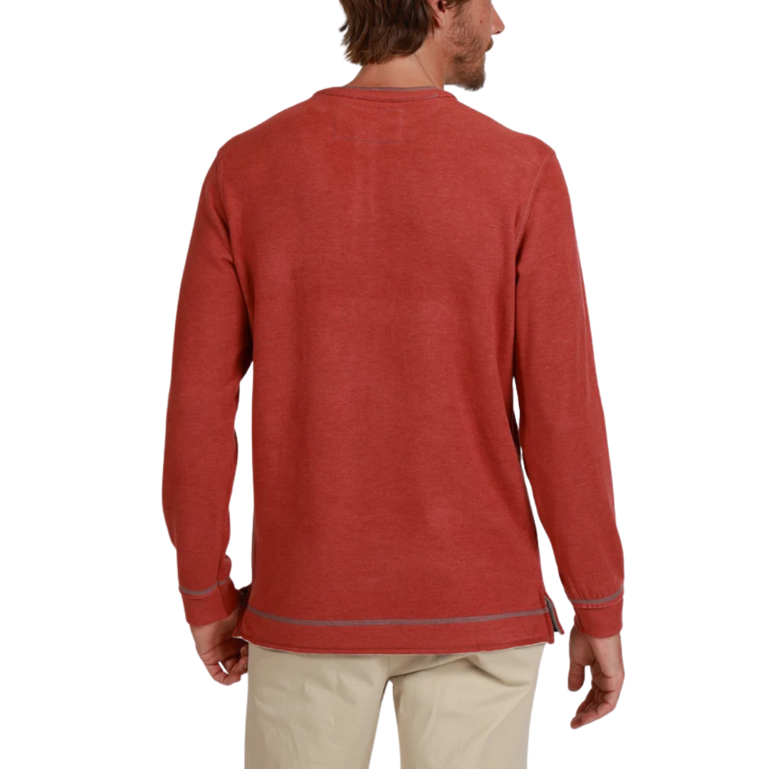 Sweater Knit Henley