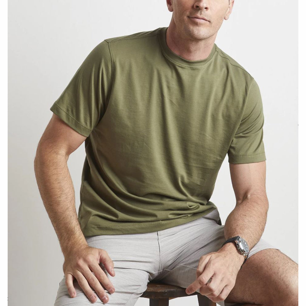 Left Coast Crew SS Tee Olive