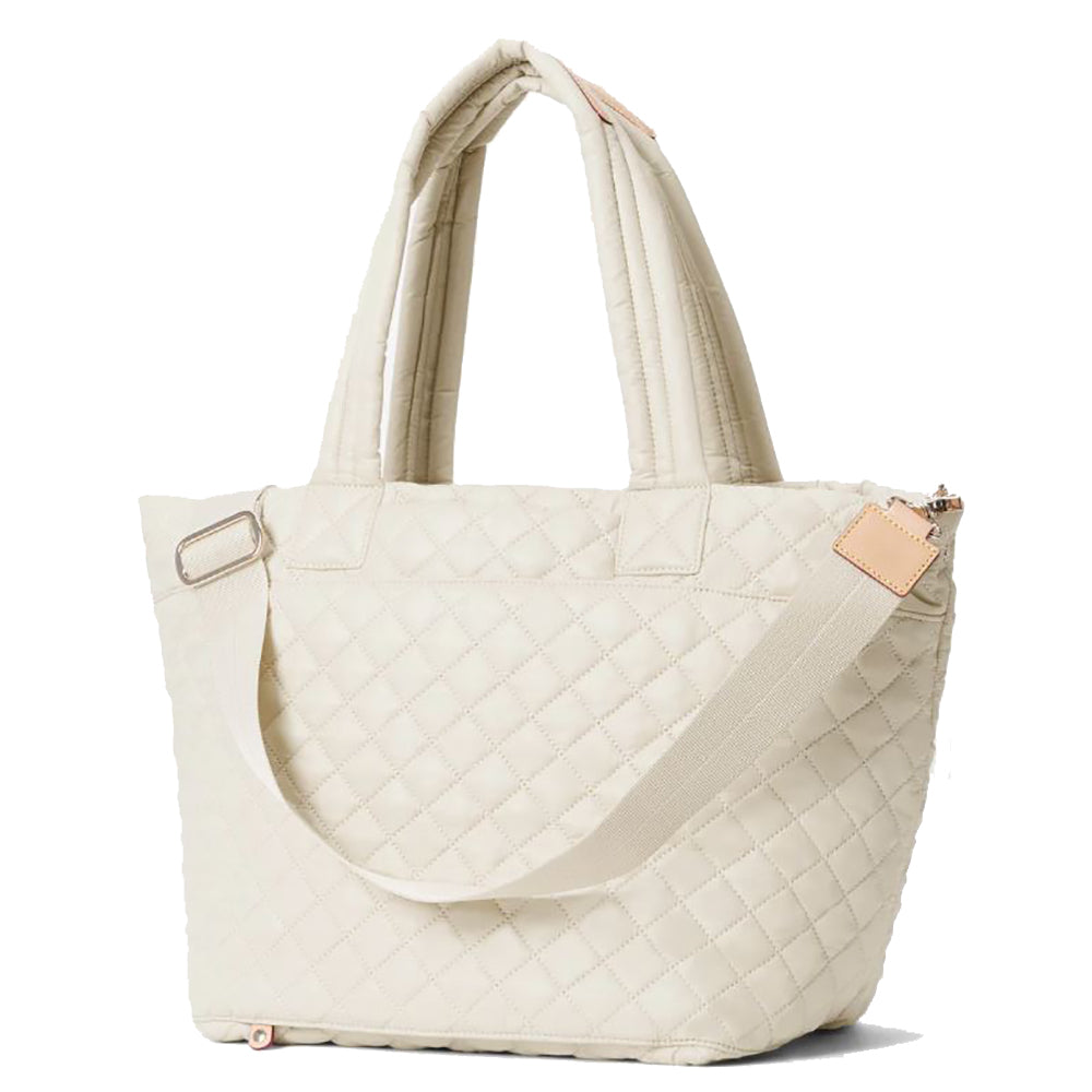 Medium Metro Tote Deluxe - Sandshell